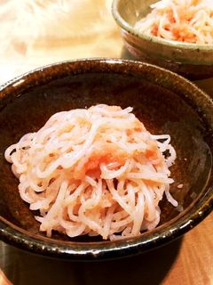 糸こんにゃくの辛子明太子和え-レシピのメイン写真