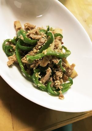 栄養満点！やみつき高野豆腐のツナピー炒め-レシピのメイン写真