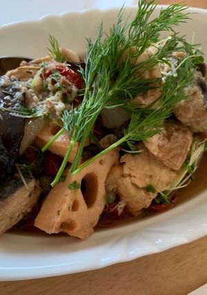 鯖と野菜のごちそうハーブマリネ-レシピのメイン写真