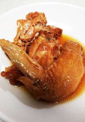 圧力鍋でホロホロ！手羽元と手羽先の甘酢煮-レシピのメイン写真