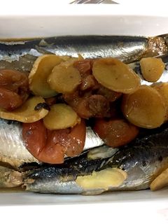 イワシの梅煮-レシピのメイン写真