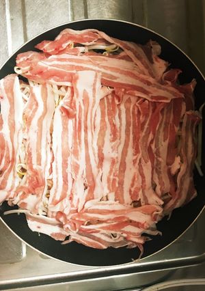 豚バラともやしだけ！-レシピのメイン写真