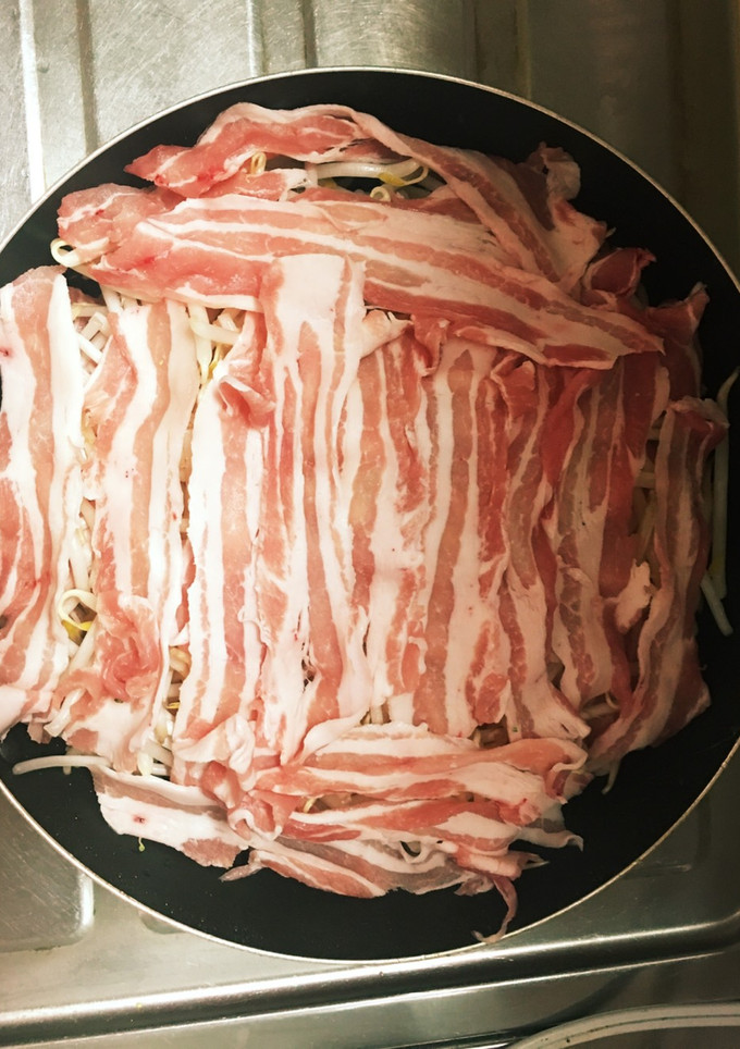 豚バラともやしだけ！-レシピのメイン写真