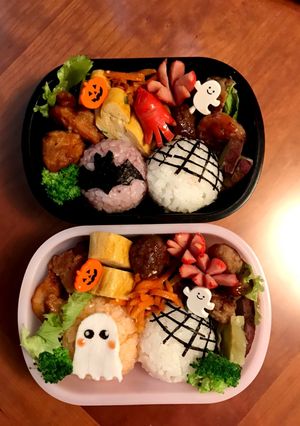 ハロウィン弁当-レシピのメイン写真