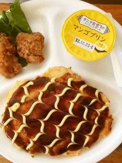 お昼のお好み焼きぷれ~と(^^♪-レシピのメイン写真