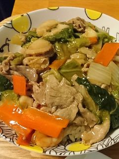 中華丼に!我が家の八宝菜☆-レシピのメイン写真