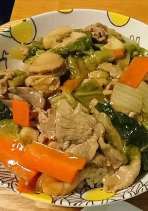 中華丼に！我が家の八宝菜☆-レシピのメイン写真