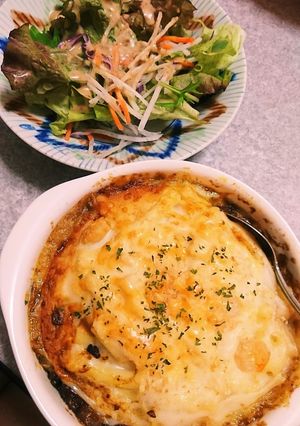 冷凍グラタンのカレードリア-レシピのメイン写真