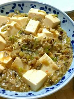 きのこでヘルシー麻婆豆腐♪-レシピのメイン写真