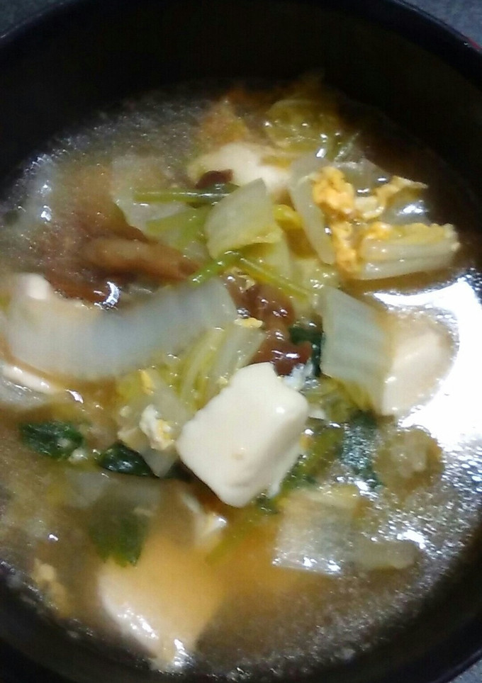 とろとろ白菜の中華卵スープ-レシピのメイン写真