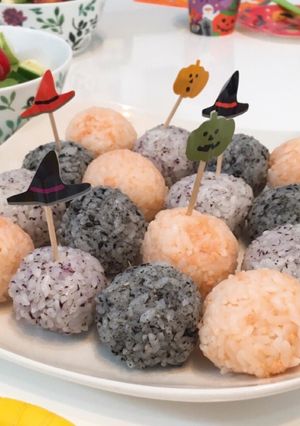 ハロウィン＊簡単＊おにぎり＊子ども-レシピのメイン写真
