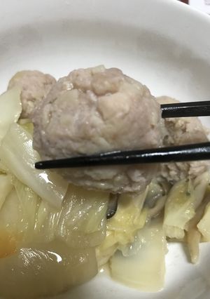 硬くならない鶏団子-レシピのメイン写真