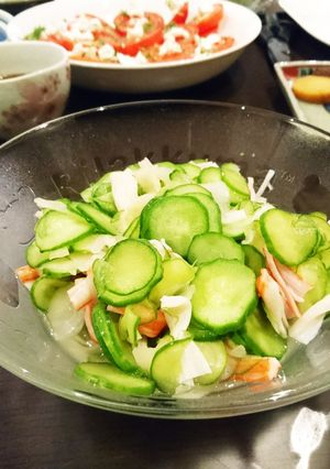 ガリ入りきゅうりの酢の物-レシピのメイン写真