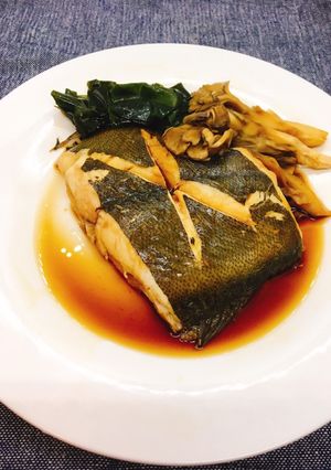 レクチンフリー☆天然ヒラメの煮付け-レシピのメイン写真