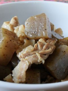 豚バラとこんにゃくの醤油煮-レシピのメイン写真