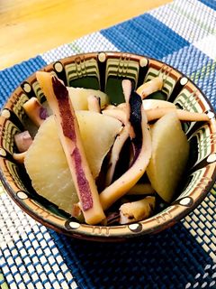 やわらか焼きいかと大根の煮物-レシピのメイン写真