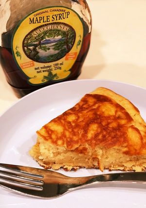玉子なしパンケーキ☆マヨネーズで代用-レシピのメイン写真