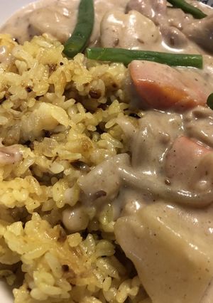 ホワイトカレー-レシピのメイン写真