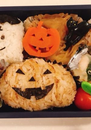 ハロウィン弁当-レシピのメイン写真