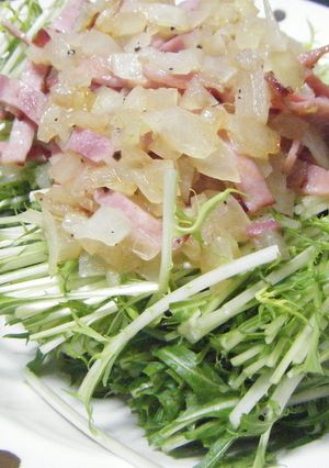 水菜のイタリアンサラダ-レシピのメイン写真