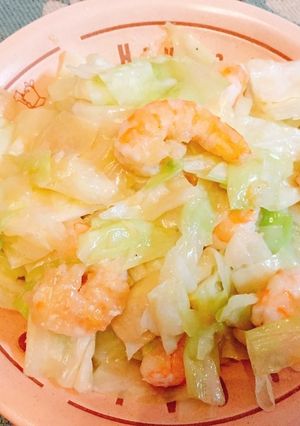 えびとキャベツの創味シャンタン炒め-レシピのメイン写真