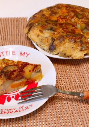 豪華☆秋のほくほくスパニッシュオムレツ-レシピのメイン写真