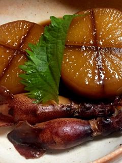 いかと大根の煮物-レシピのメイン写真