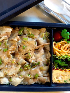 中学生弁当日記(ねぎ塩豚カルビ編)-レシピのメイン写真