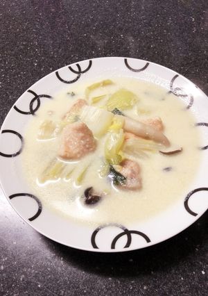 簡単あったか豆乳スープ-レシピのメイン写真