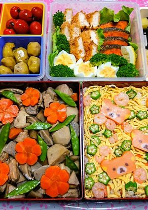 運動会弁当2018 ジジババも一緒～♪-レシピのメイン写真