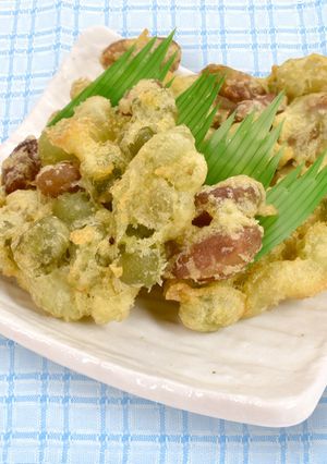 ☆三色豆かき揚げ☆-レシピのメイン写真