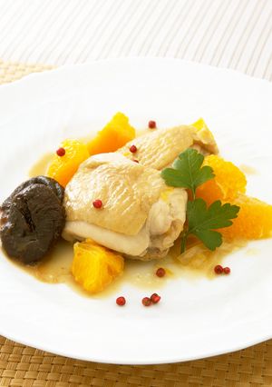 鶏肉のオレンジ煮-レシピのメイン写真