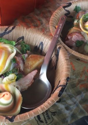 山ごはんハロウィンのパスタで簡単ポトフ風-レシピのメイン写真