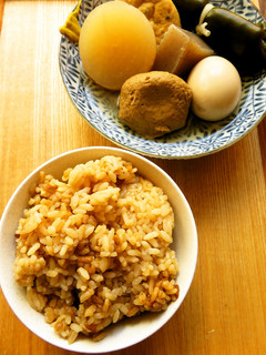 ☺おでんに☆醤油で簡単♪おいしい茶飯☺-レシピのメイン写真