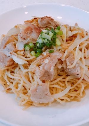 塩麹と昆布茶で、塩焼きそば！-レシピのメイン写真
