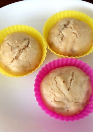 離乳食後期から〜バナナきな粉蒸しパン〜-レシピのメイン写真