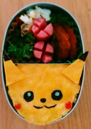 ピカチュウ弁当-レシピのメイン写真