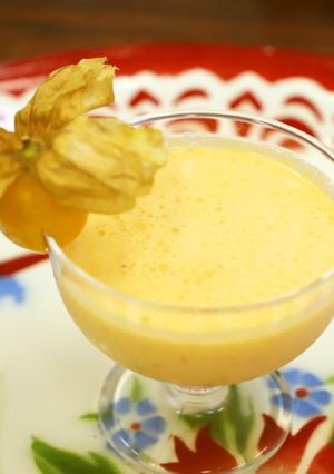 ほおずきのスムージー-レシピのメイン写真
