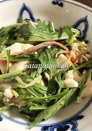 豆腐と水菜のあんかけ-レシピのメイン写真