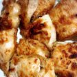 鶏胸肉あげない唐揚げ生姜味♪