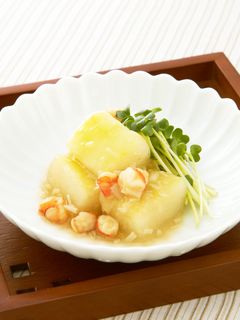 冬瓜の中華風えびそぼろ(無水調理)-レシピのメイン写真