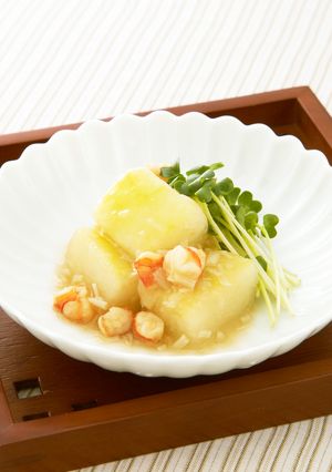 冬瓜の中華風えびそぼろ（無水調理）-レシピのメイン写真