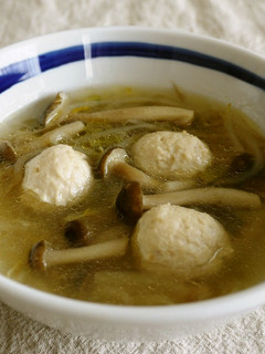 簡単♪鶏団子の生姜中華スープ-レシピのメイン写真