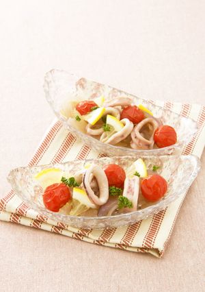 いかと野菜のマリネ-レシピのメイン写真