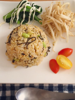 塩昆布チャーハン-レシピのメイン写真