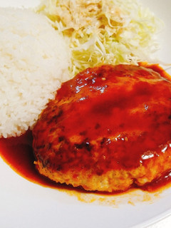 豆腐でふわふわハンバーグ♡ソースも絶品-レシピのメイン写真