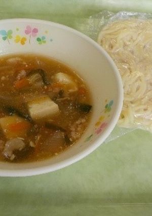 豆腐ラーメン（つけ麺）-レシピのメイン写真