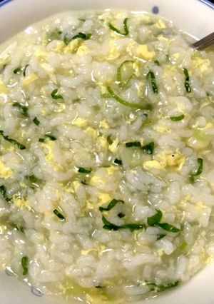 残りご飯で中華風粥。ザ手抜き。-レシピのメイン写真