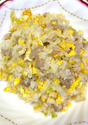 簡単美味しいな豚肉と白ネギの炒飯-レシピのメイン写真