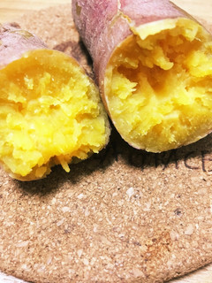 レンジだけ!しっとり甘〜いサツマイモ♬-レシピのメイン写真